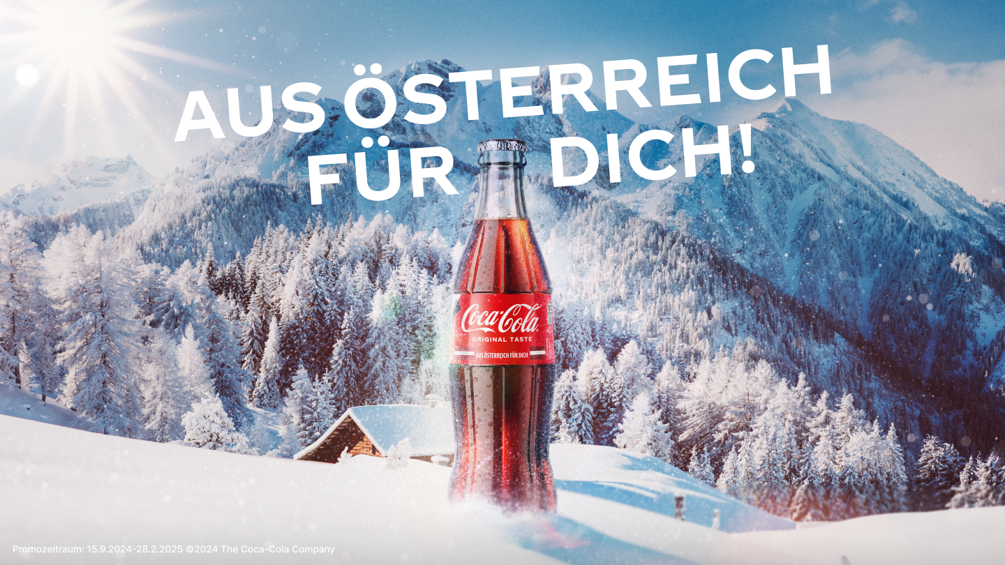 Aus Österreich, für dich - mit Coca‑Cola!