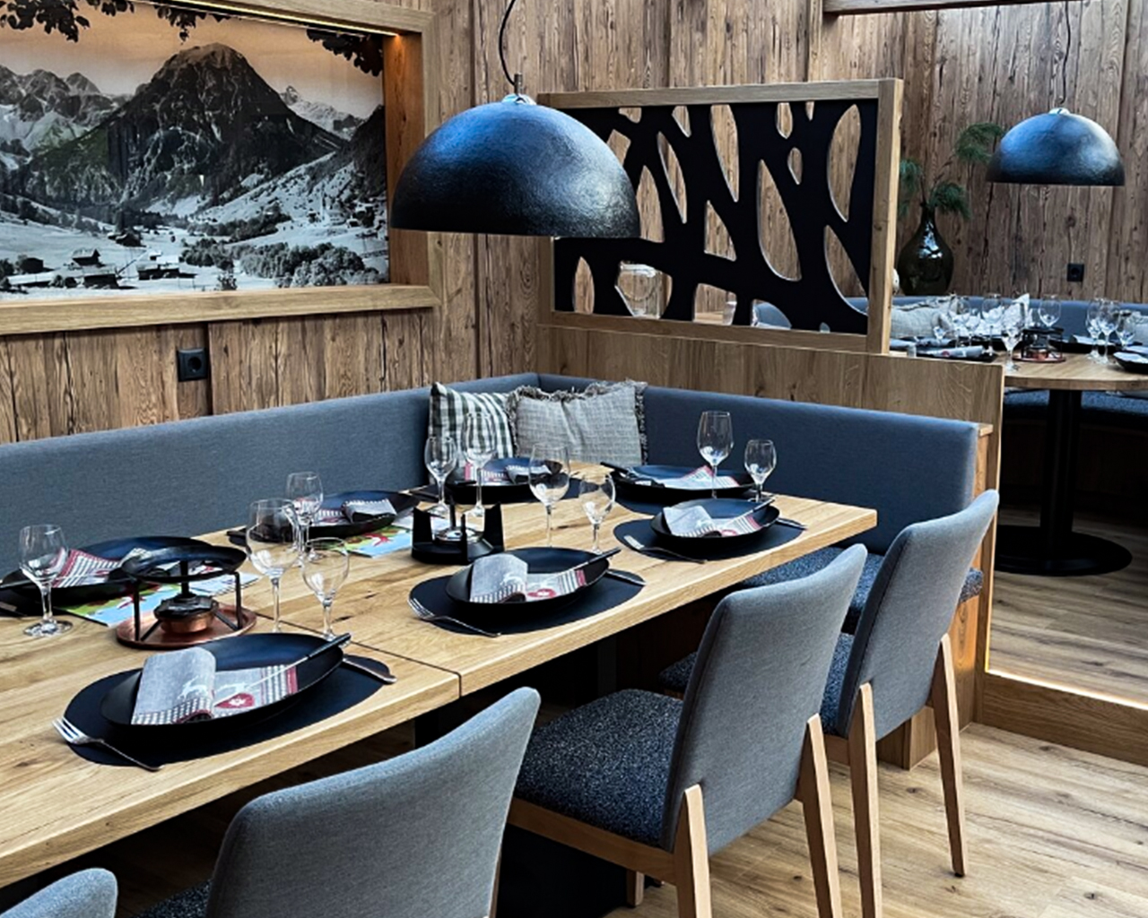 Käsefondue in Brand