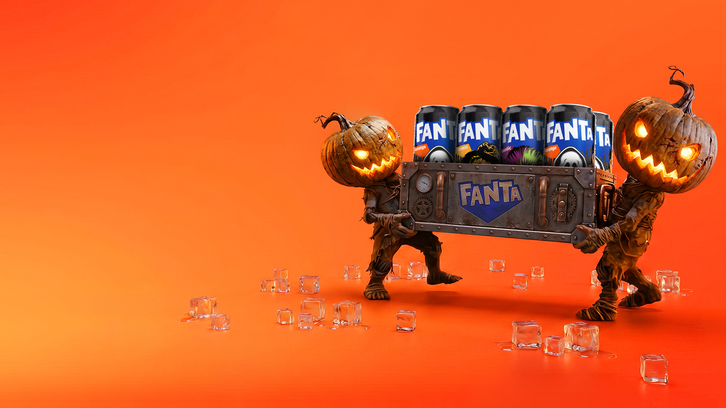 Fanta Halloween Banner