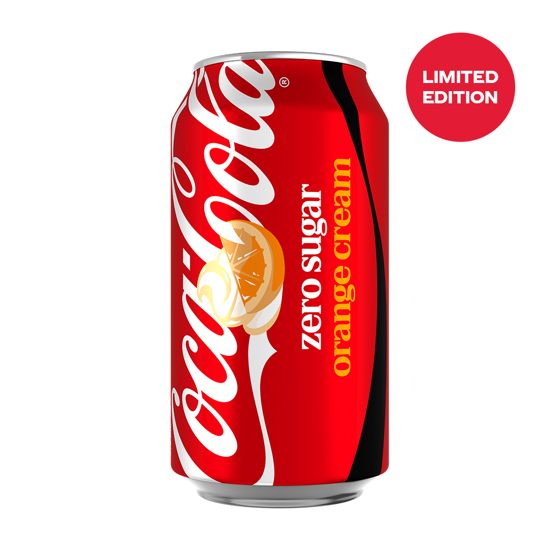 Coca-Cola Orange Cream Zero Sugar can