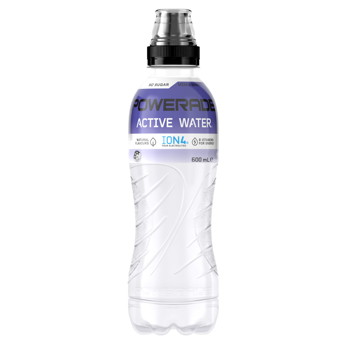 Powerade Active Water Lemon bottle