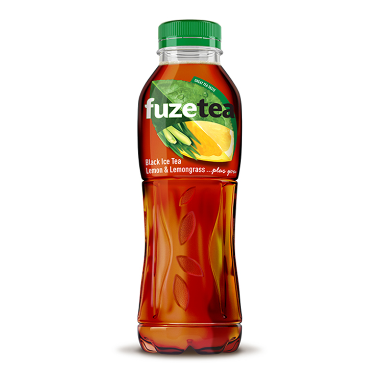 Fuzetea Lemon & Lemongrass flašica sa belom pozadinom