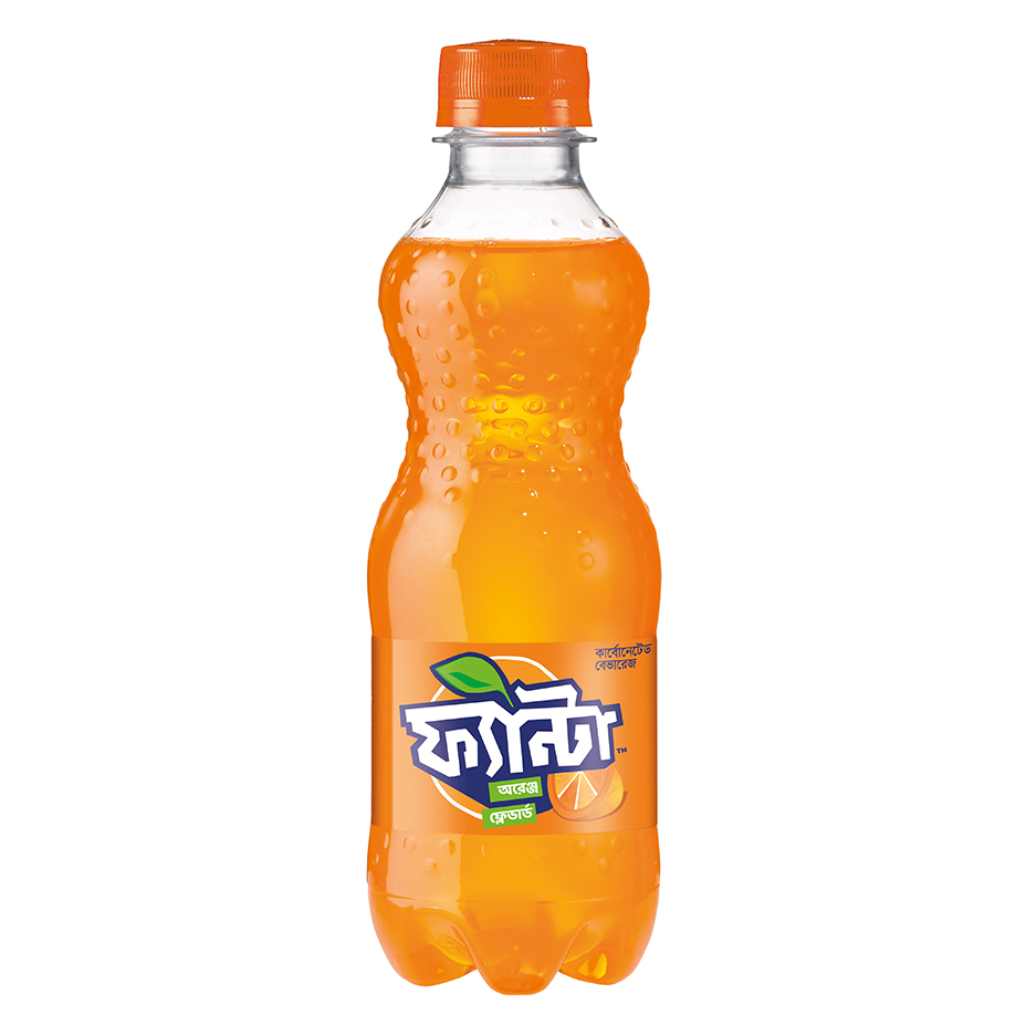 Bottle of Fanta orange