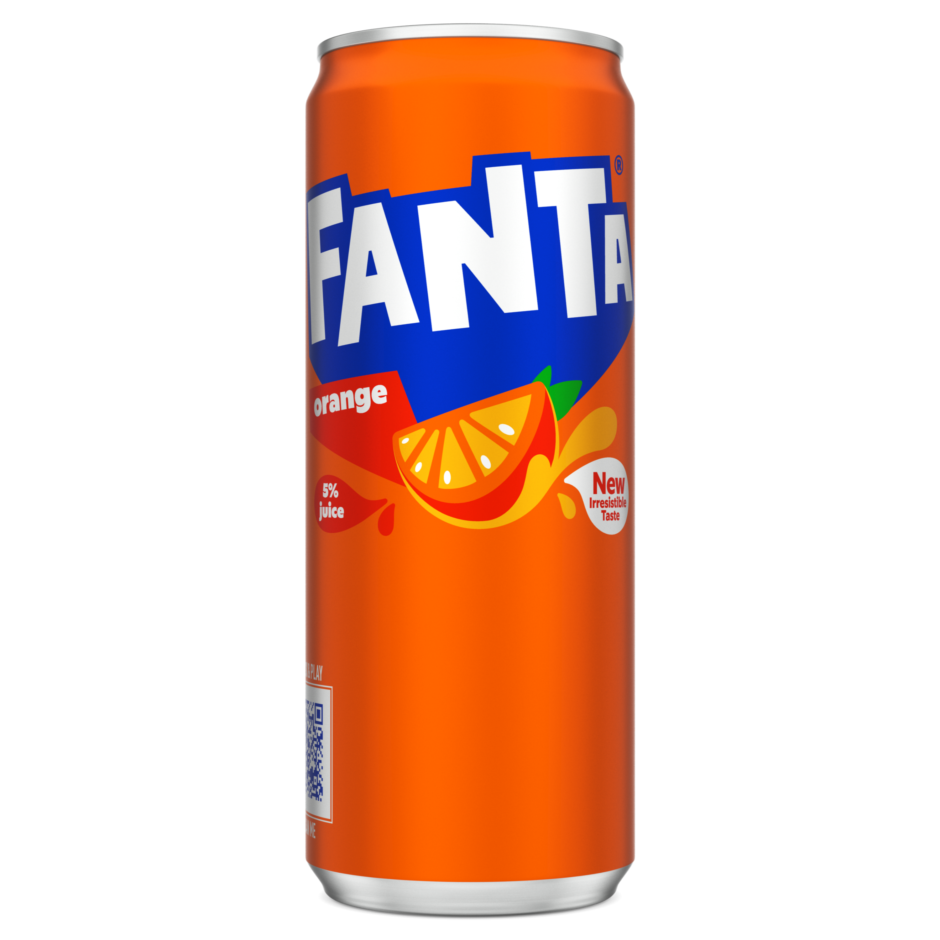 Boisson en canette Fanta orange