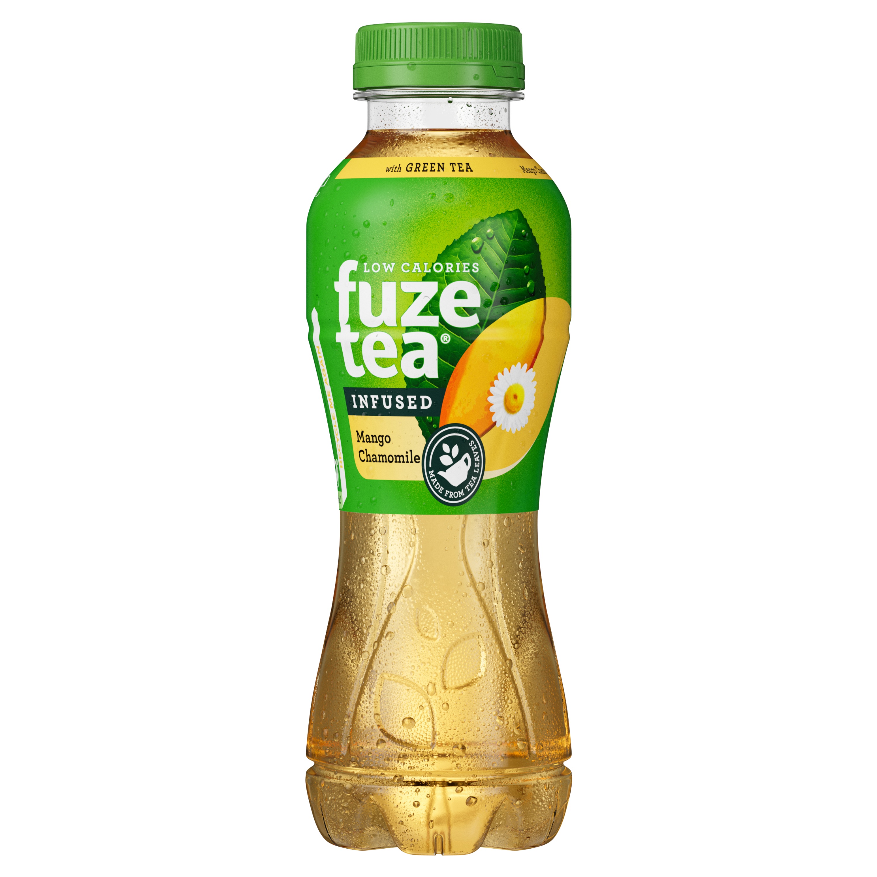 Bouteille FuzeTea mangue, thé vert et camomille
