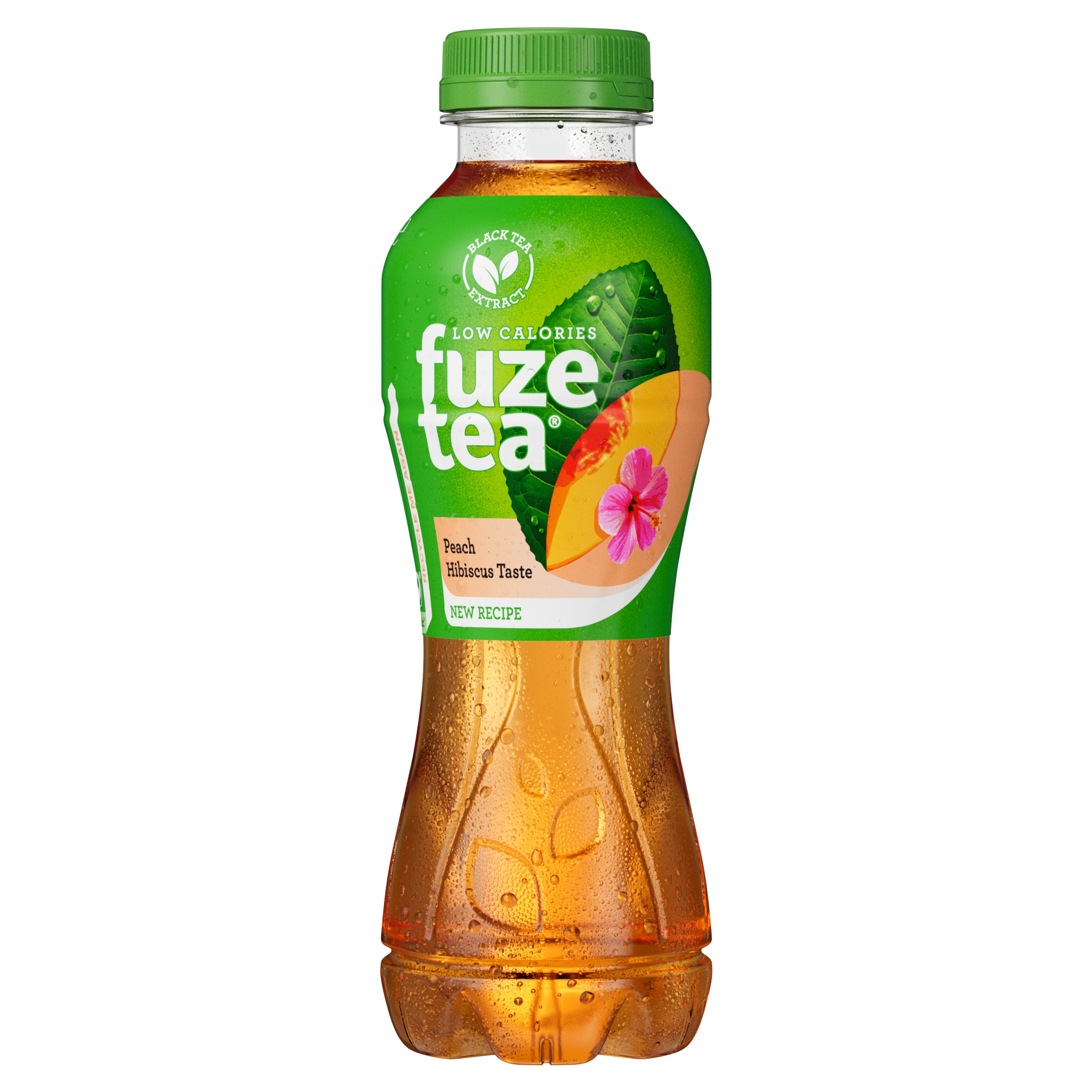 Bouteille FuzeTea thé noir, pêche et hibiscus