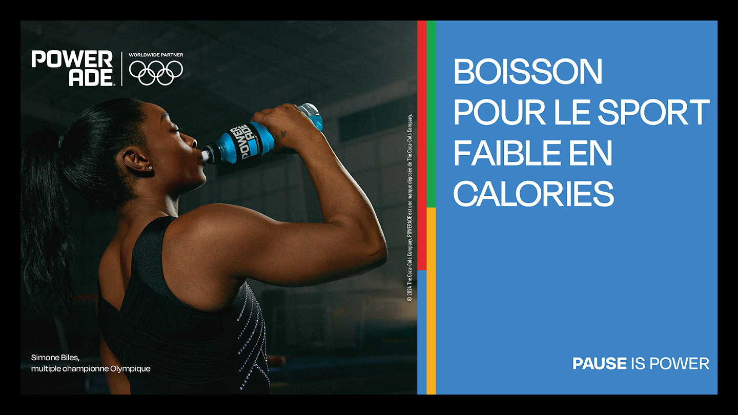 Powerade Boissong pour le sport faible en calories