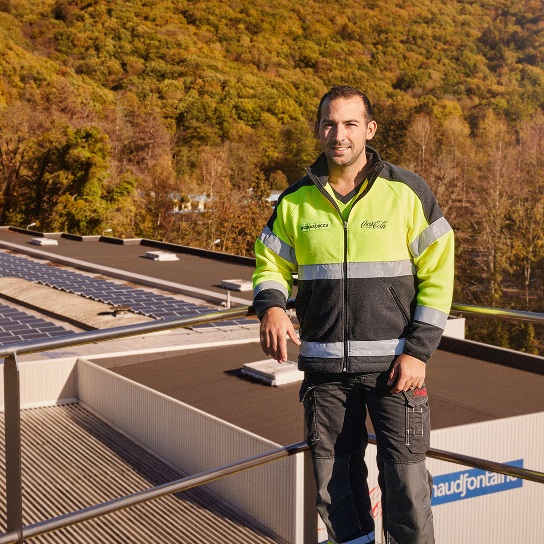 Medewerker bij CCEP Chaudfontaine