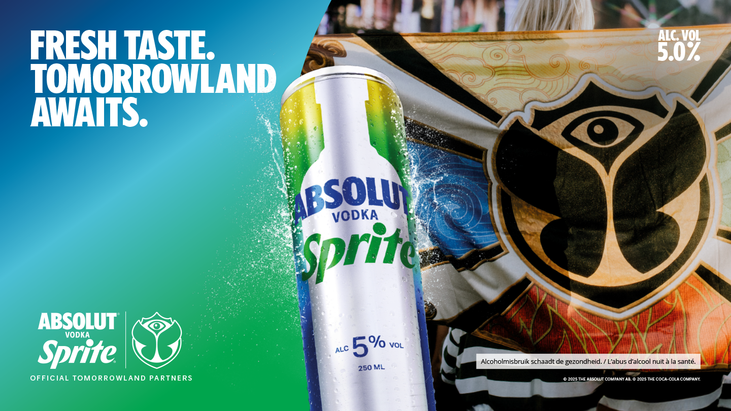 Absolut Vodka & Sprite x Tomorrowland 2025