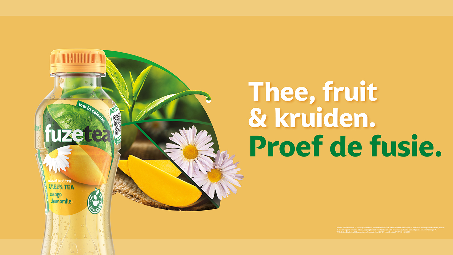  Fuze Tea - Thee, fruit & kruiden. Proef de fusie.