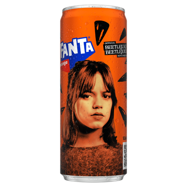 Een blikje Fanta Orange-drank