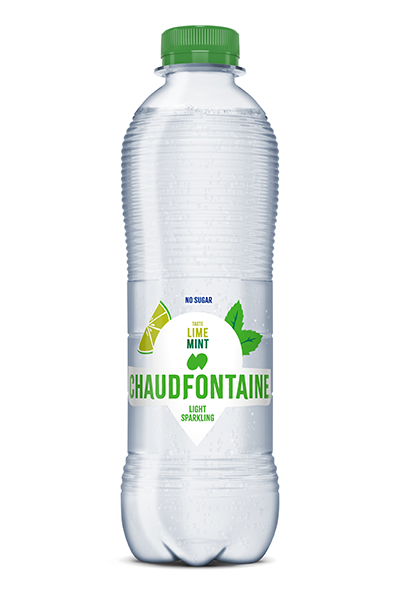 Ingrediënten Chaudfontaine Fusion licht-bruisend Limoen- en muntsmaak