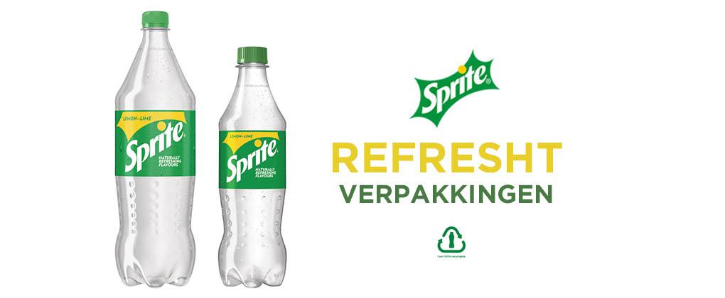 Nieuwe Sprite verpakking