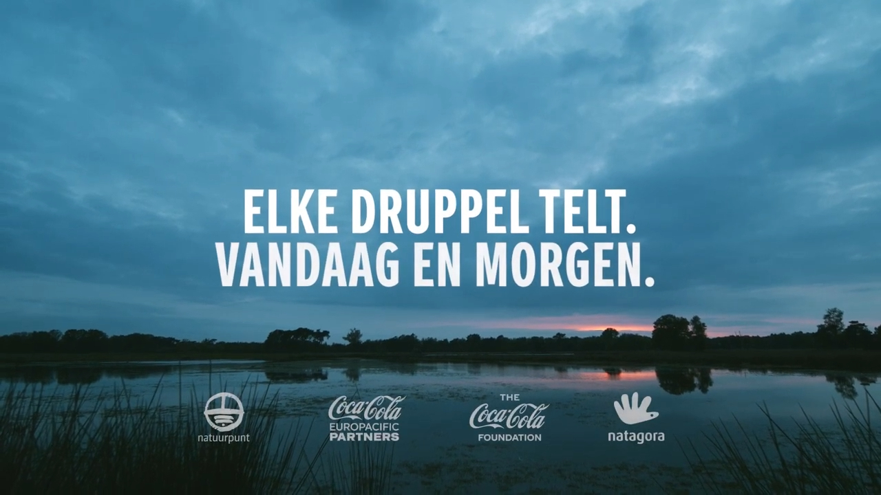 Elke druppel telt. Vandaag en morgen.