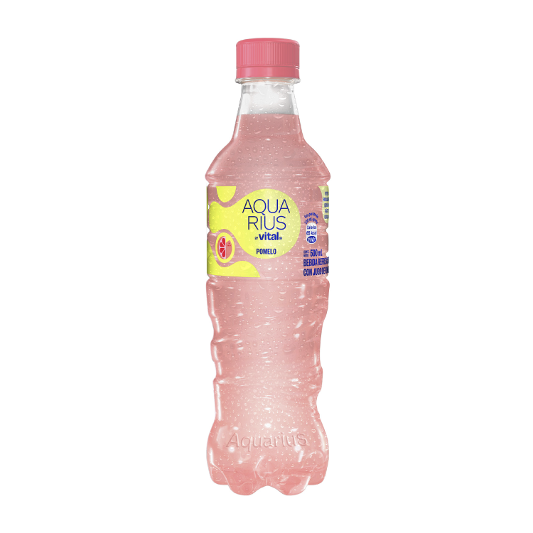 Botella de Aquarius Pomelo 500ml