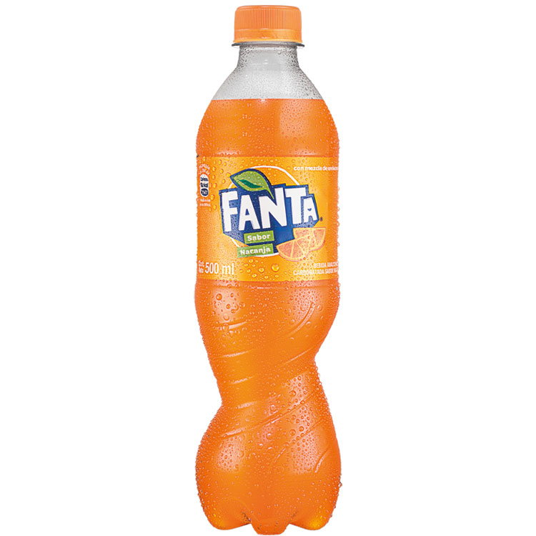 Botella de Fanta Naranja