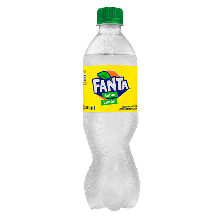 Botella de Fanta Limón