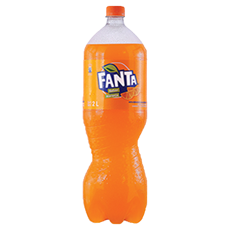 Botella de Fanta Naranja 2L