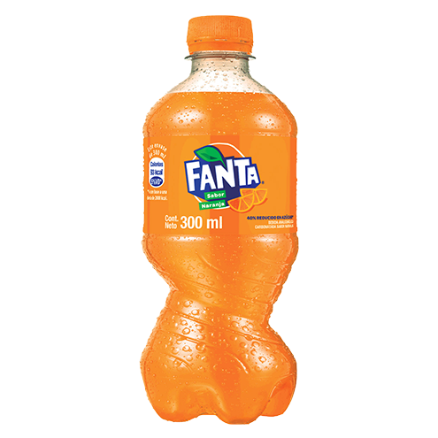 Botella de Fanta Naranja 300mL