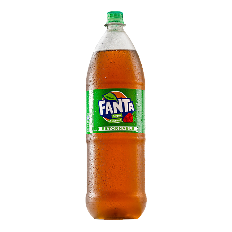 Botella de Fanta Guaraná 2,5L Retornable