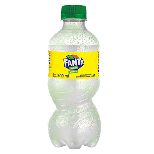 Botella de Fanta Limón 300mL