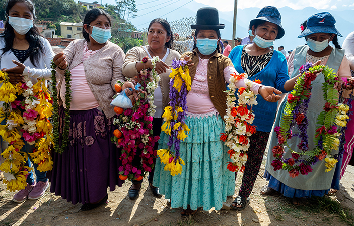 Las mujeres de la Comunidad de Miraflores 