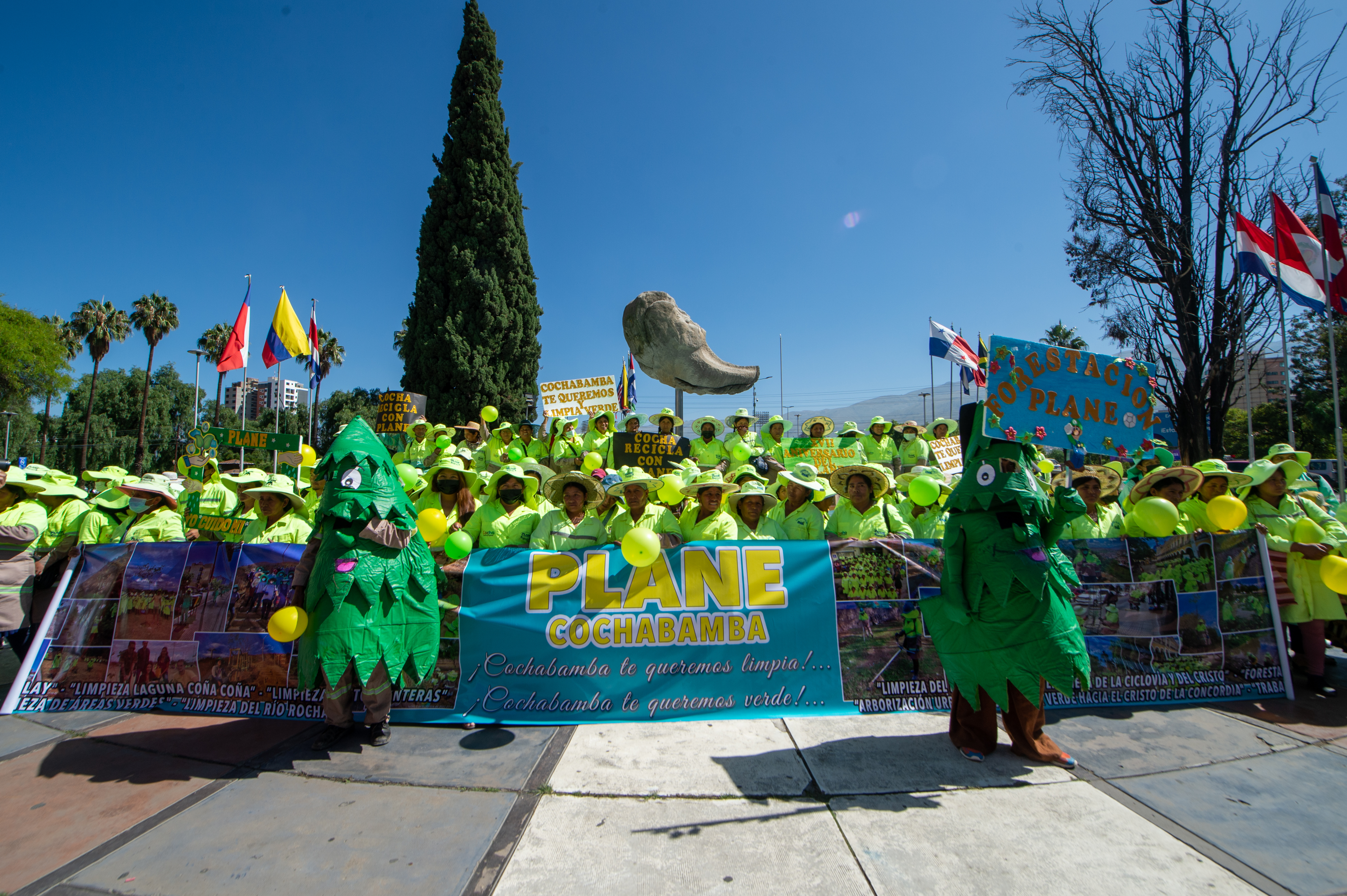 Asociaciones de Recicladoras en el evento