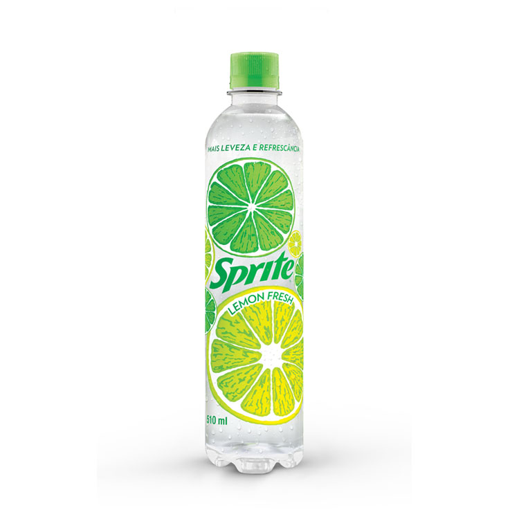 Garrafa de Sprite Lemon Fresh de 510ml