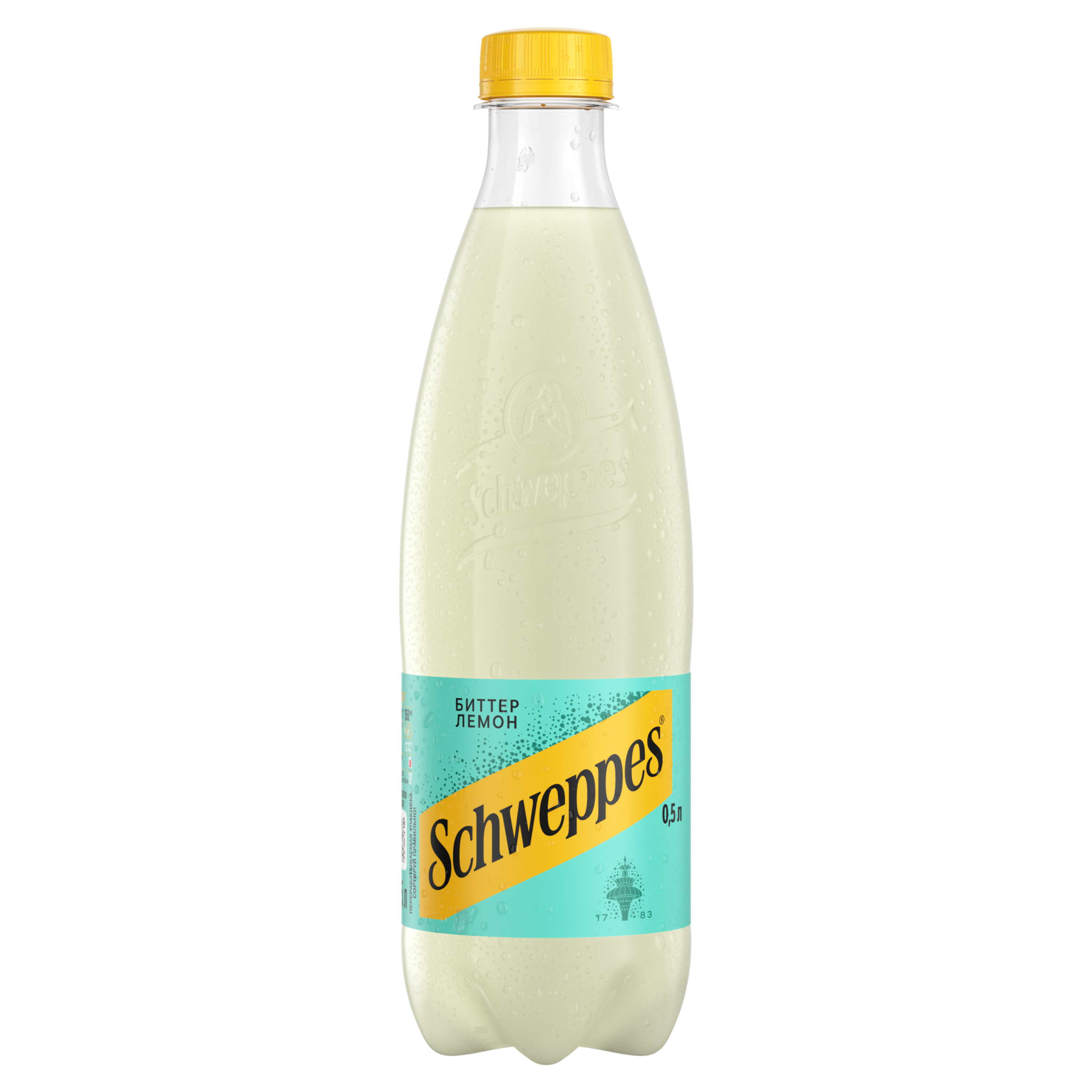 Бутылка Schweppes Биттер Лемон