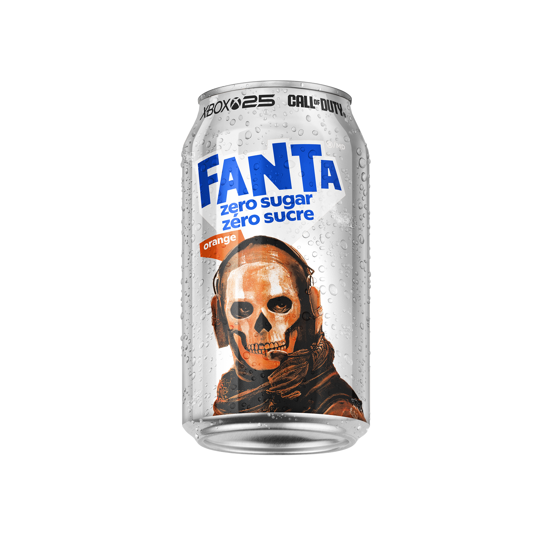 Fanta Zero Sugar Orange can