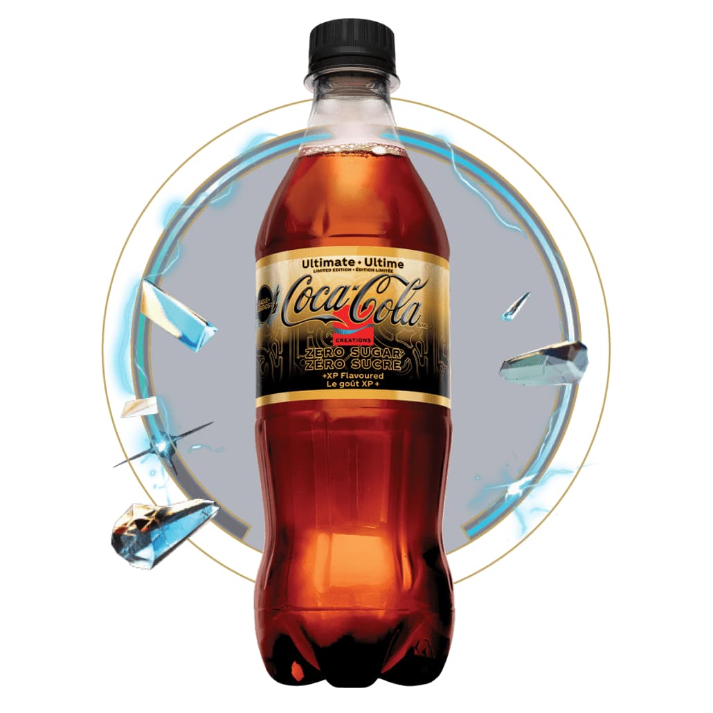 Coca-Cola Zéro Sucre Ultime, 500 mL bouteille