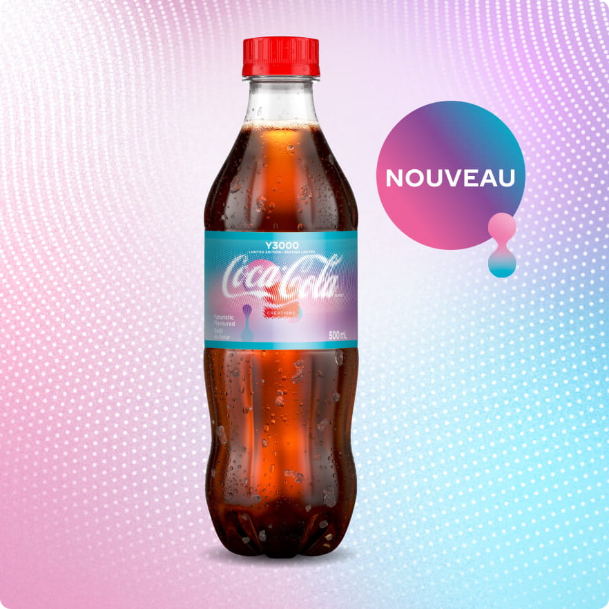 Coca-Cola Y3000, 500 mL bouteille