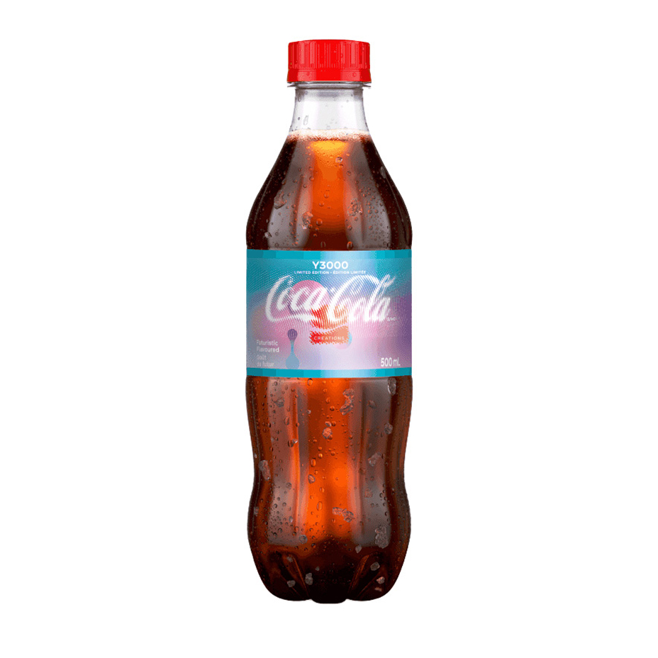 Coca-Cola Y3000, 500 mL bouteille