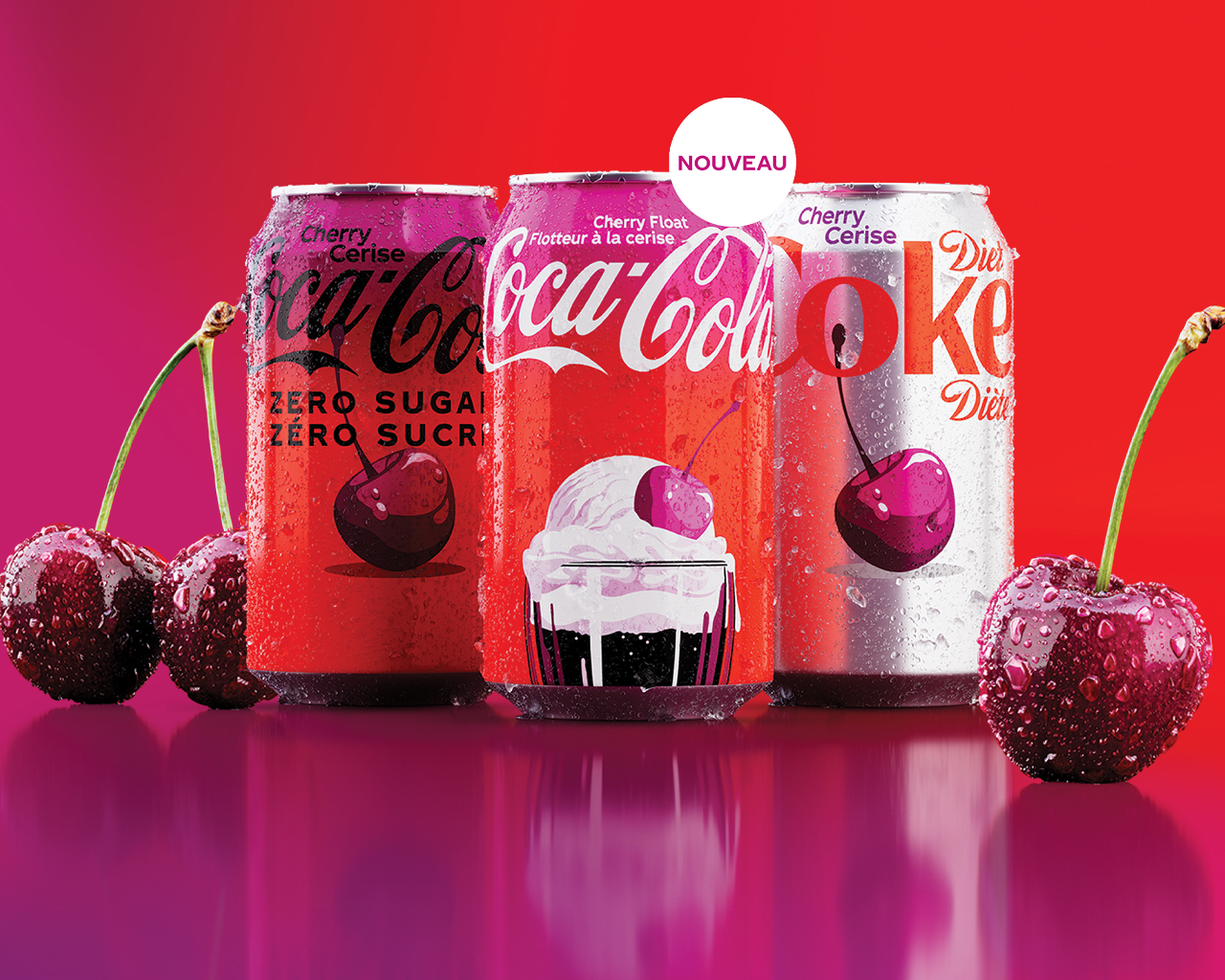 coca-cola cerise