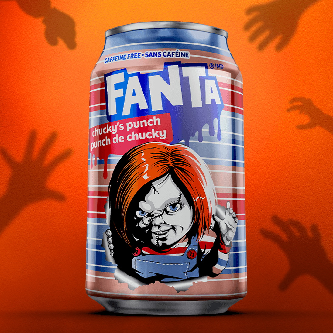 Fanta Chucky's Punch can