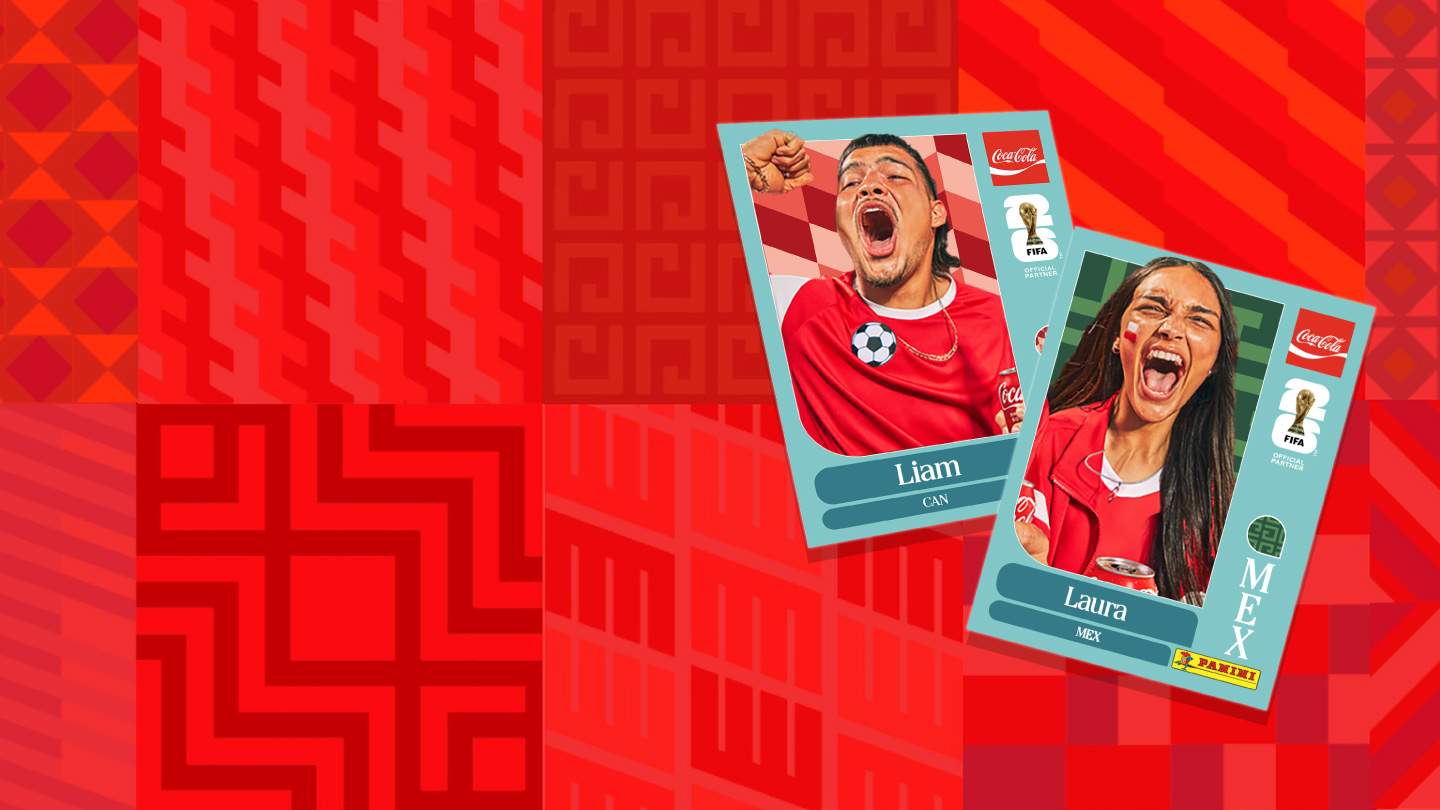Fans on Panini stickers.