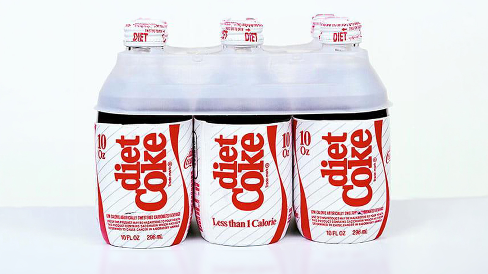 Bouteilles de Diet Coke.
