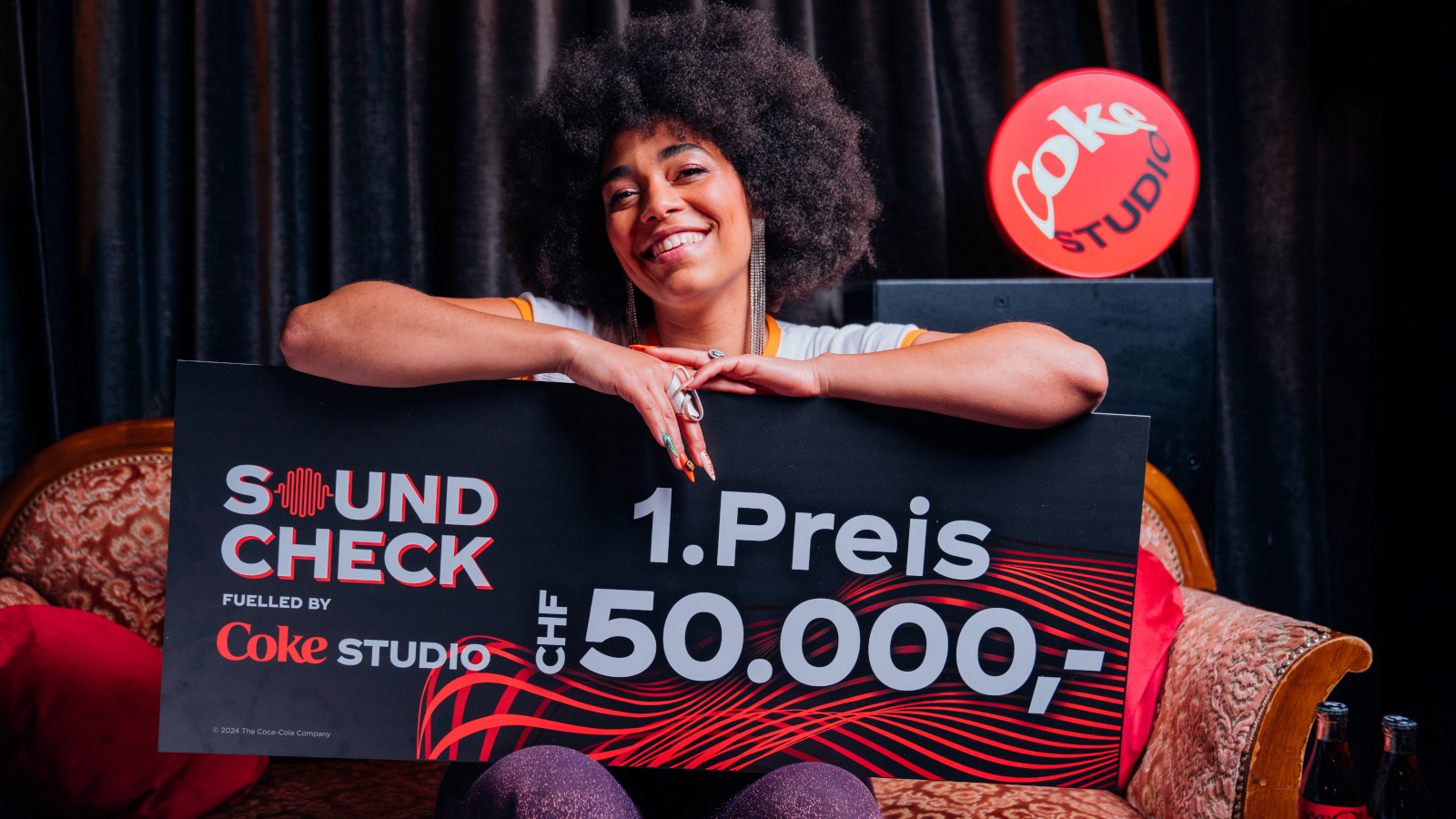 Gewinnerin CokeSTUDIO Soundcheck 2024: Mo’Mot