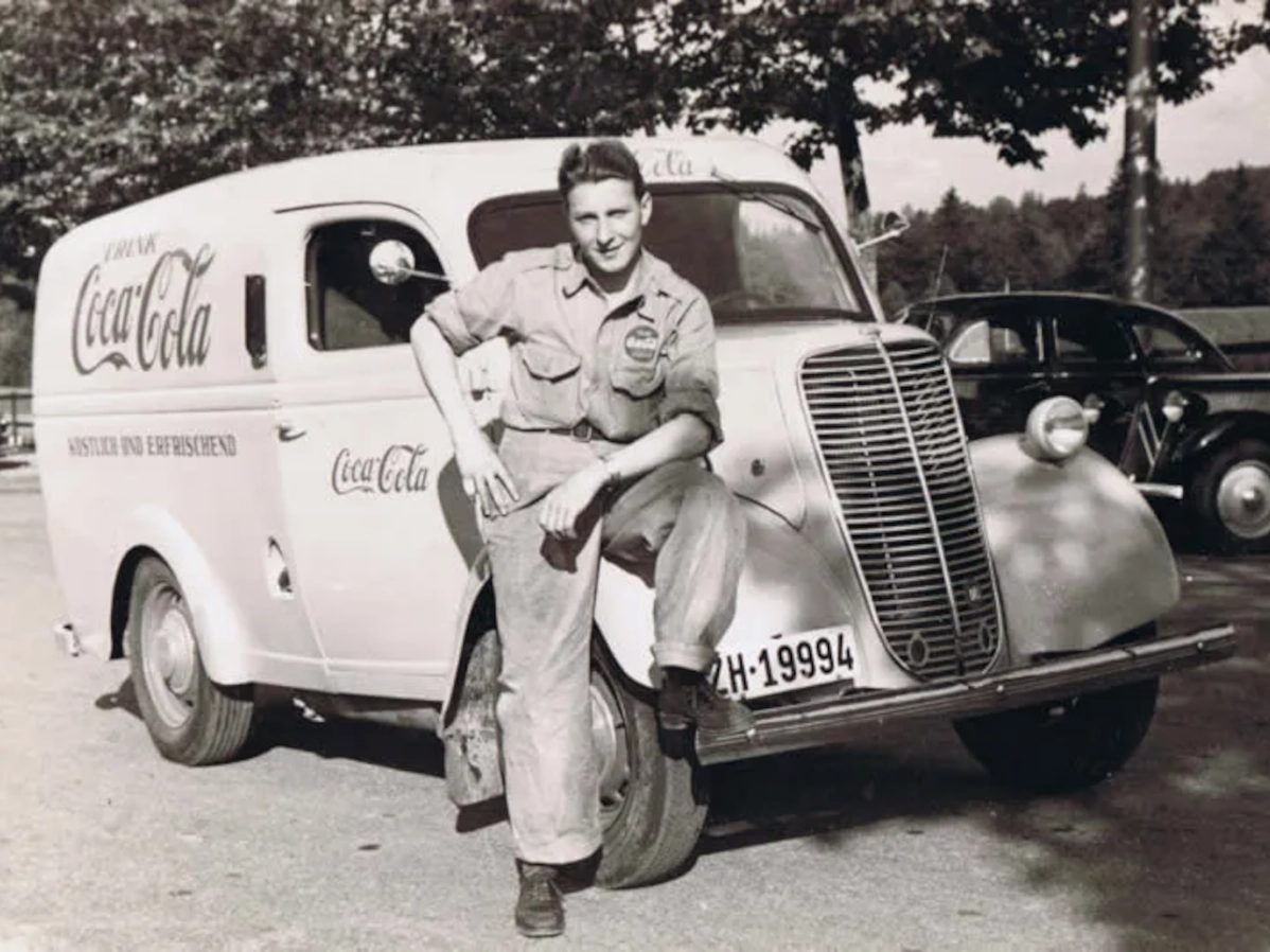 Coca-Cola-Lieferant, 1949