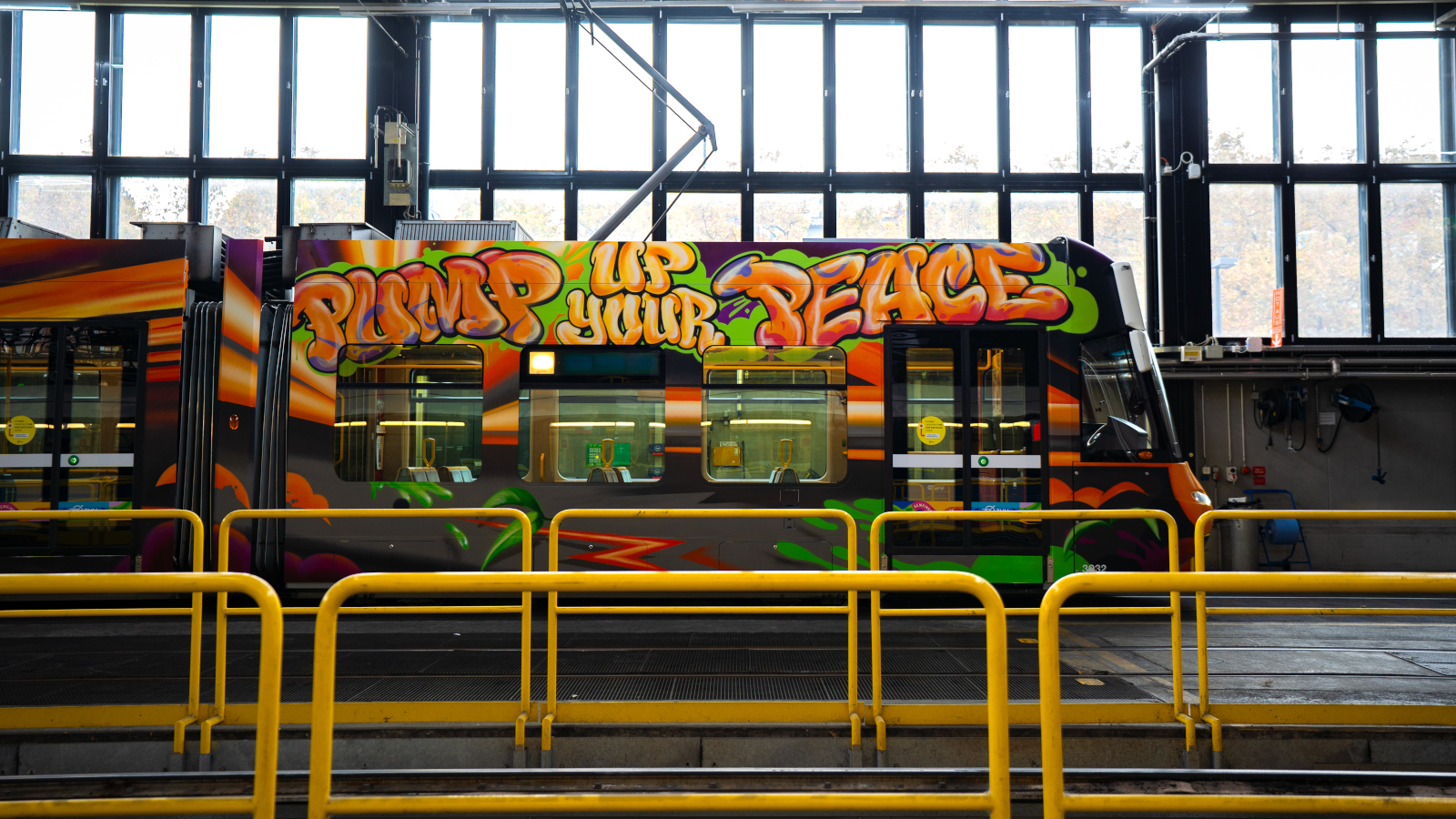 the peace tea tram