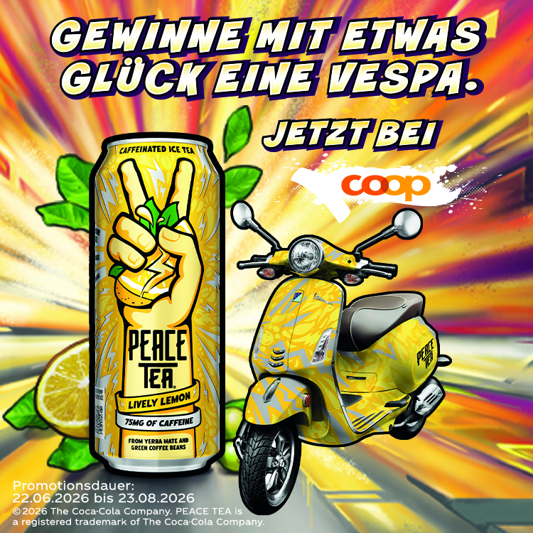 Coca-Cola App auf dem Smartphone mit Preise, Spiele und News Ikonen