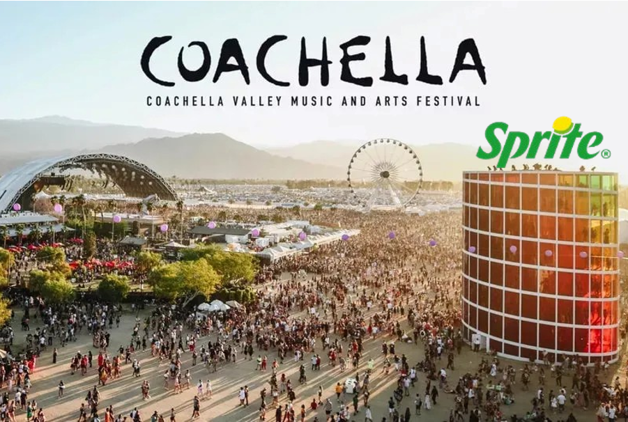 sprite coachella banner