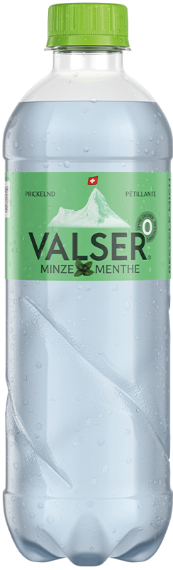 Bouteille Valser pétillante menthe