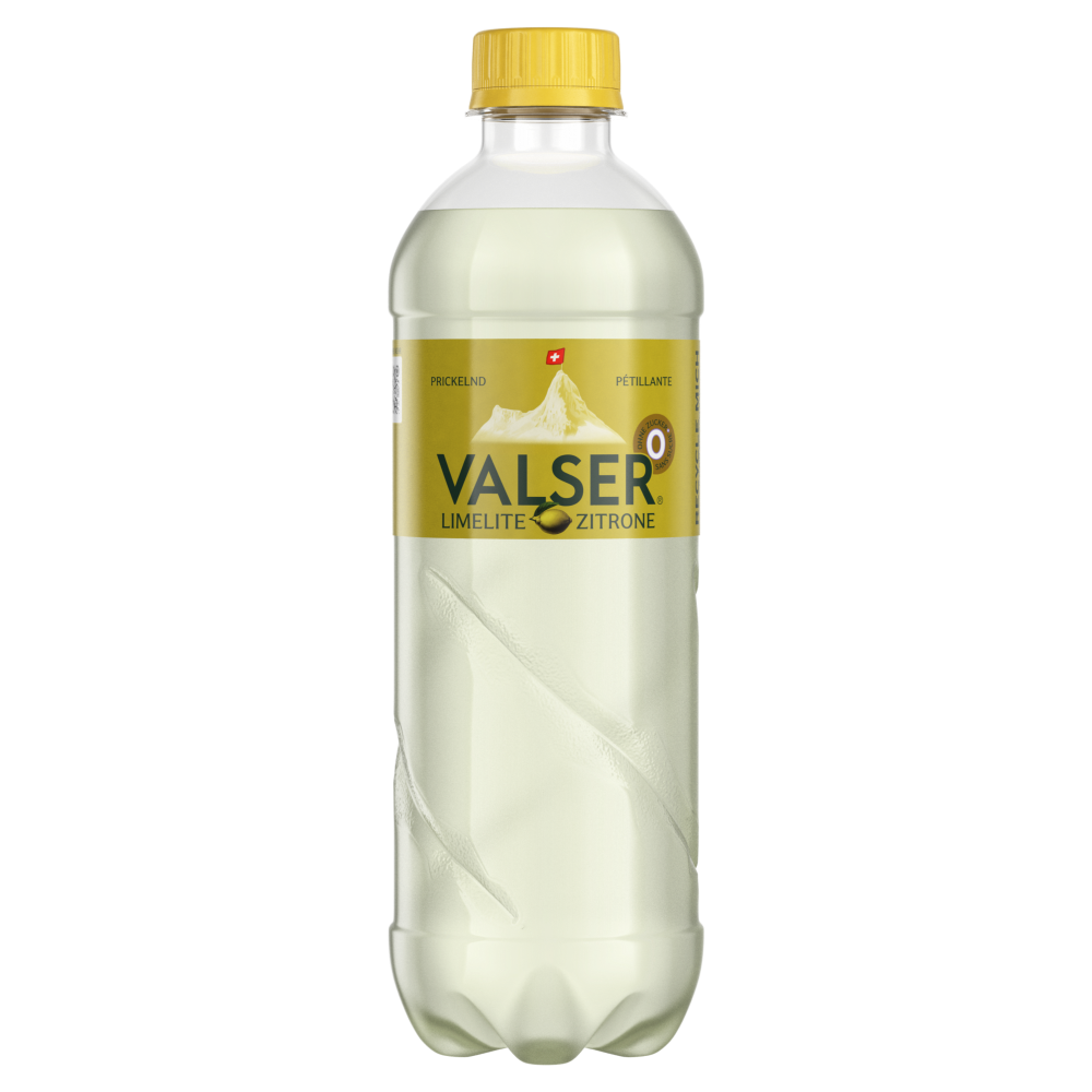 Bouteille Valser pétillante citron