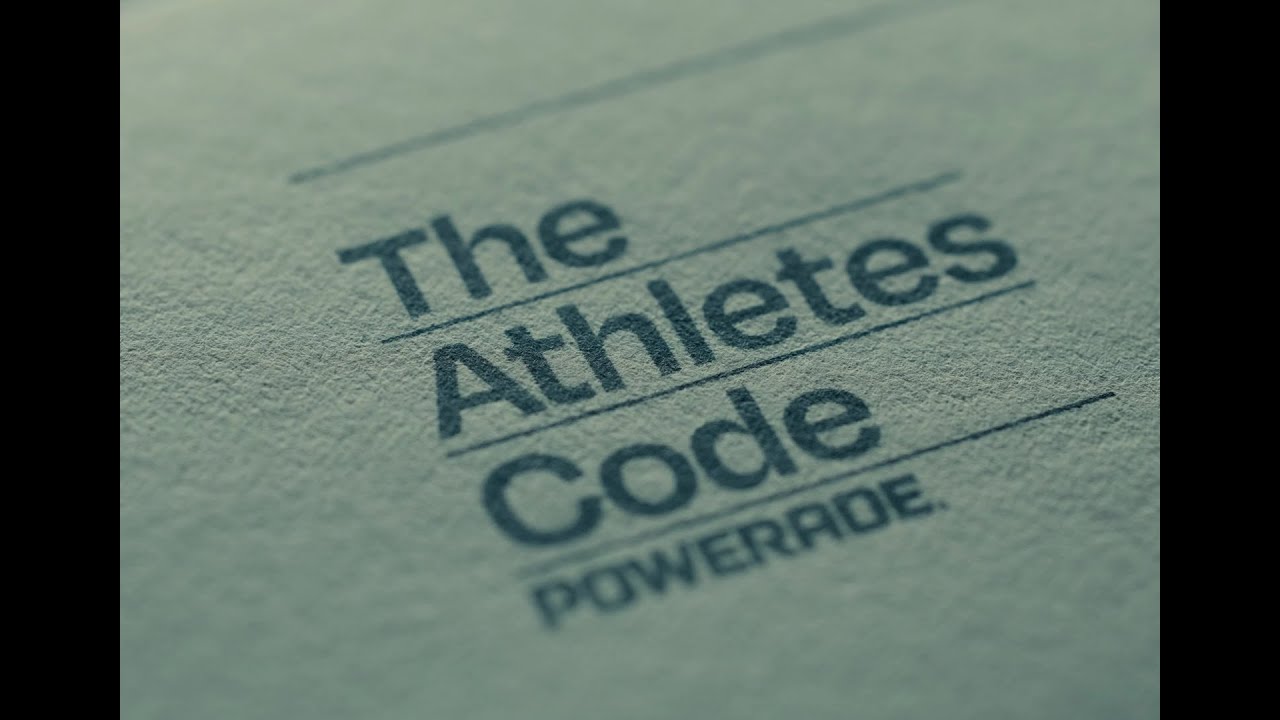 Poweraid Athletes Code