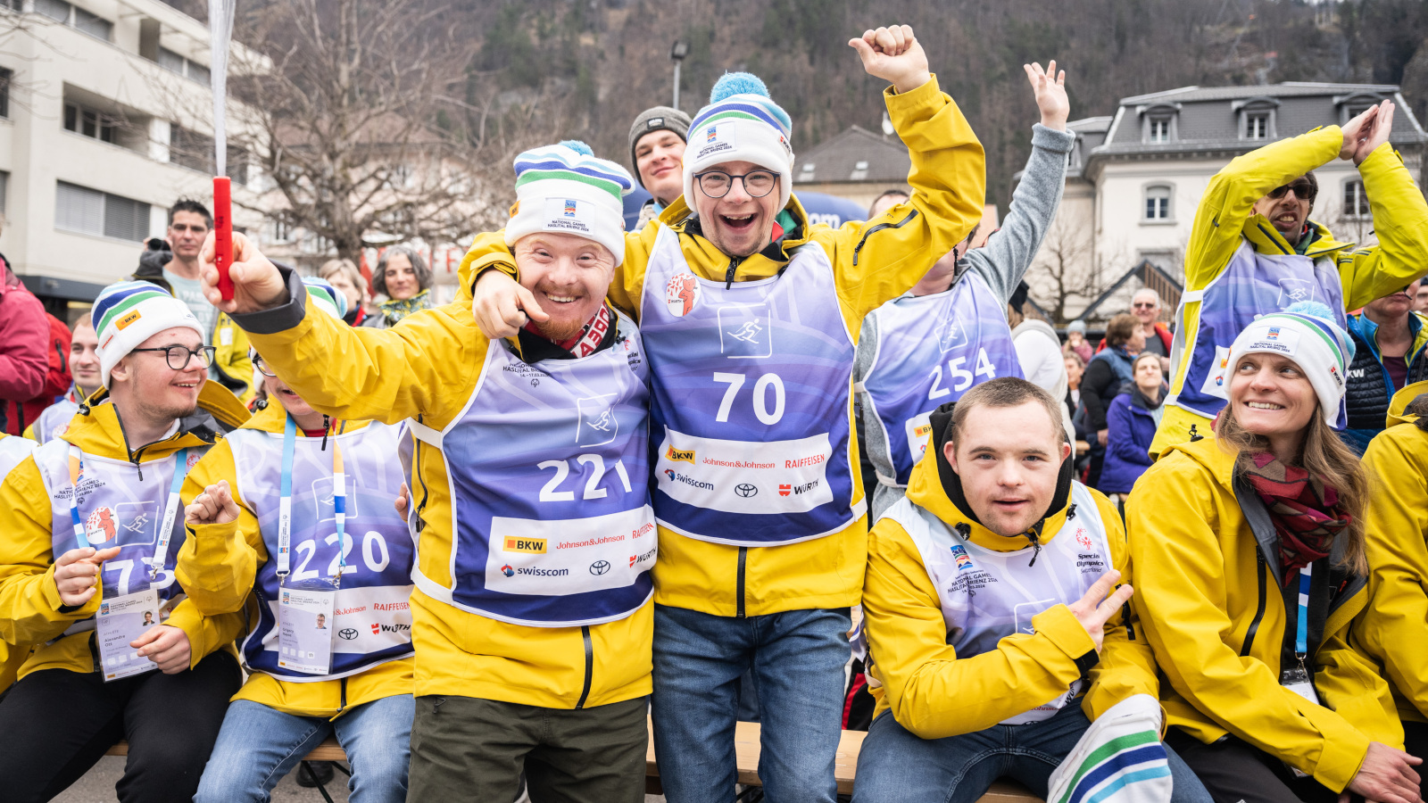 Impressionen der Wettkämpfe in den Sportarten Ski und Snowboard anlässlich der Special Olympics National Winter Games in der Region Haslital Brienz, vom 14. bis 17. März 2024. (WeArePepper/Sebastian Schneider)