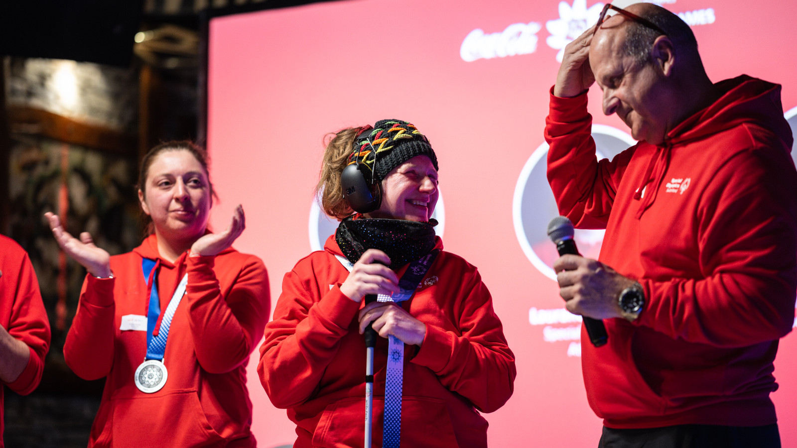 deim56341 Impressionen der Special Olympics World Winter Games Turin 2025, vom 8. bis 15. März 2025 in Turin, Sestriere, Pragelato und Bardonecchia. (WeArePepper/Sebastian Schneider)