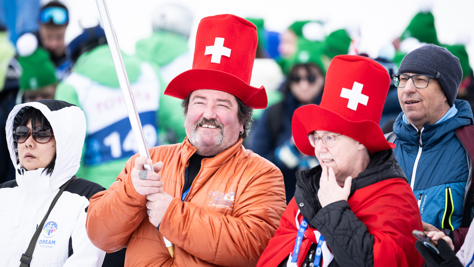 deim55723 Impressionen der Special Olympics World Winter Games Turin 2025, vom 8. bis 15. März 2025 in Turin, Sestriere, Pragelato und Bardonecchia. (WeArePepper/Sebastian Schneider)