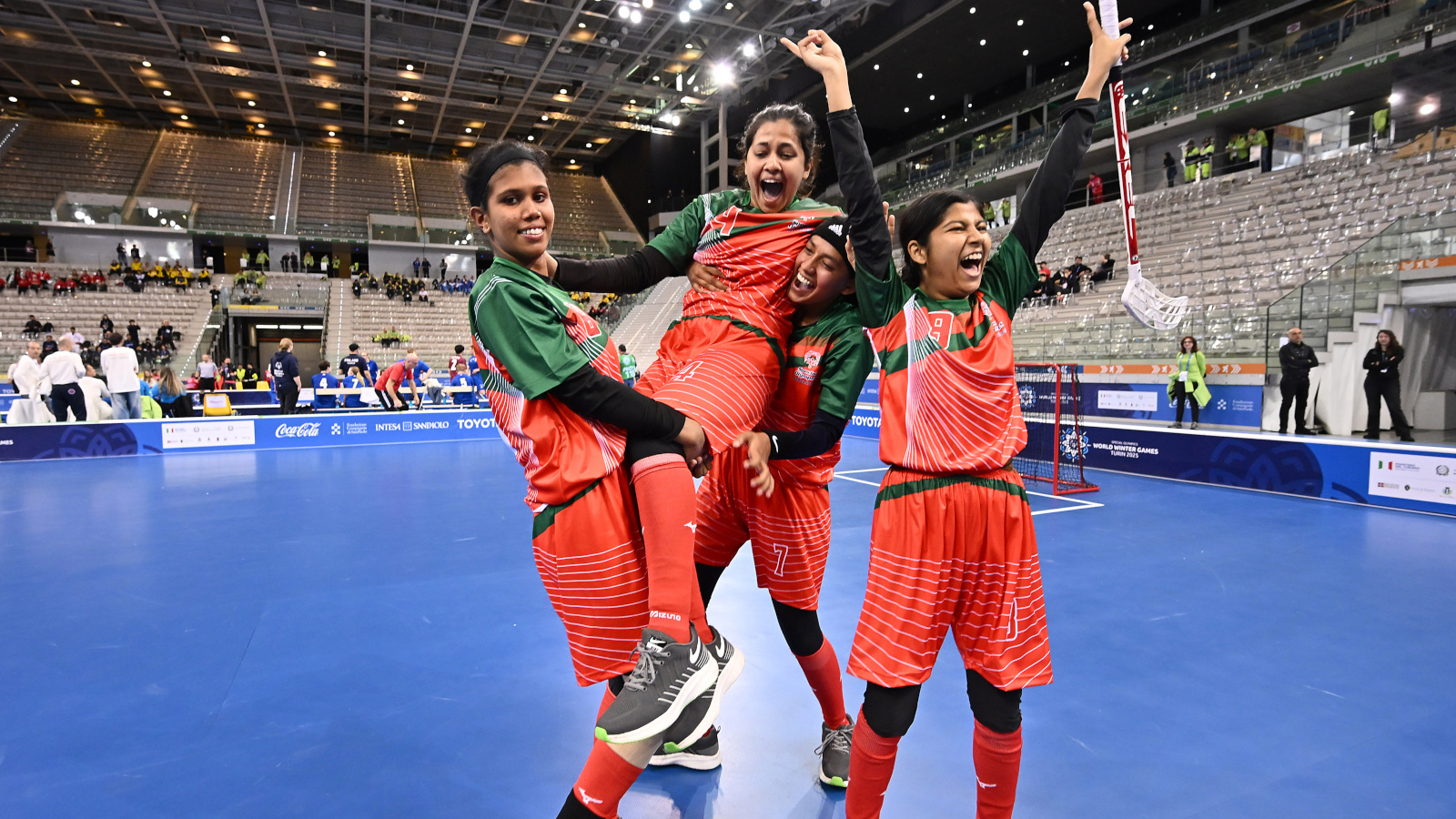 Special Olympics Winter Games Winner Floorball