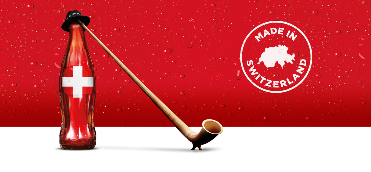 Coke bottle that plays the alphorn